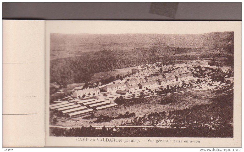 25-CAMP DU VALDAHON-Artillerie - Carnet 10 Cartes.... - Other & Unclassified