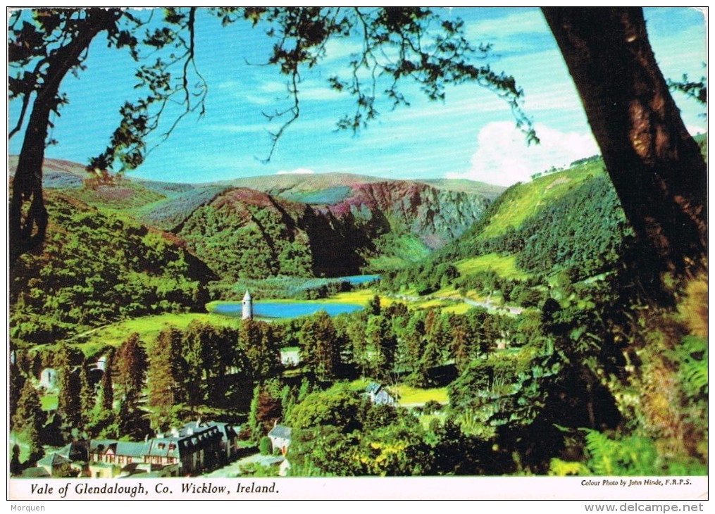 18385. Postal GLENDALOUGH (Wiclow) Irlanda. Eyre. Vale Of Glendalough - Wicklow