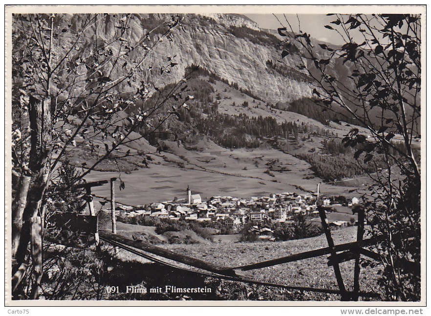 Suisse - Flims Mit Flimserstein - Panorama - Flims