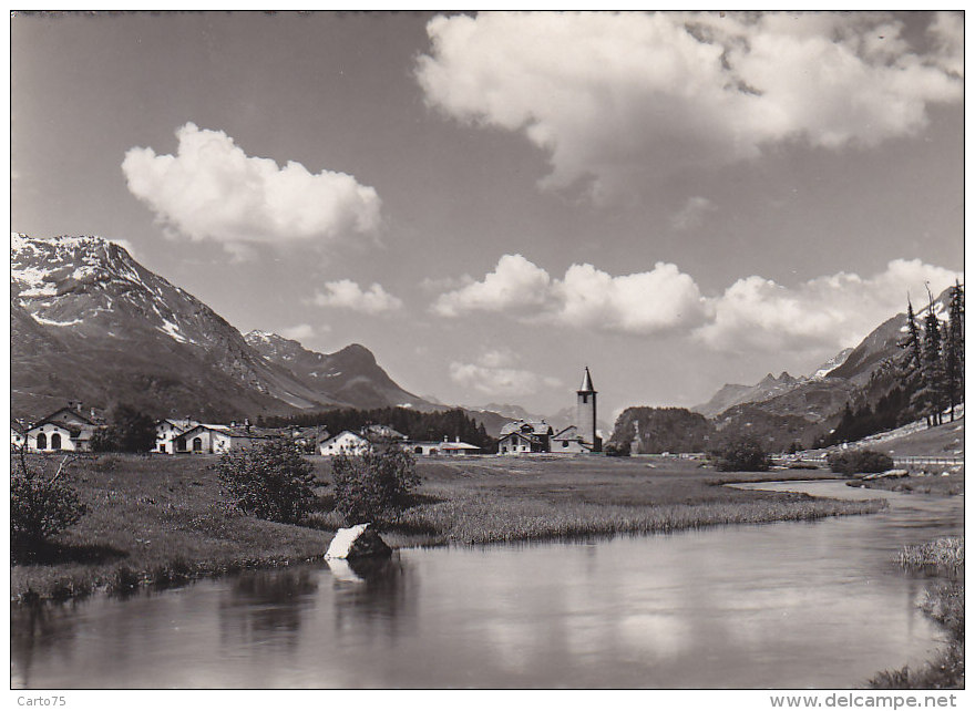 Suisse - Sils Baselgia Im Oberengadin - Panorama - Sils Im Engadin/Segl