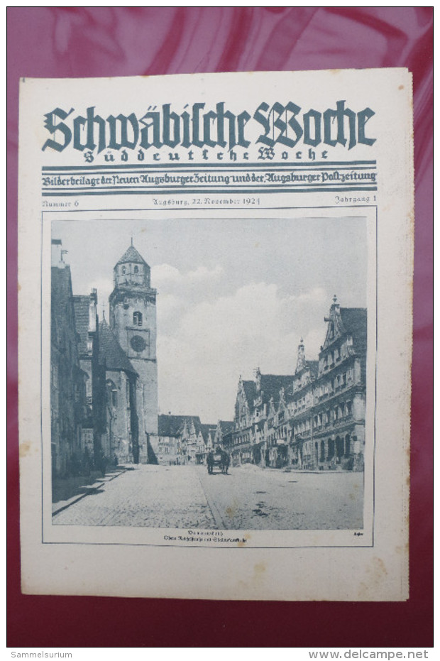 "Schwäbische Woche/Süddeutsche Woche" Bilderbeilage der Neuen Augsburger Zeitung und Postzeitung, Ausgaben 1-11/12/1924