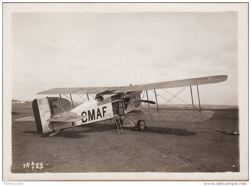 Photo Originale Des Ateliers D´aviation Breguet 1920 VELIZY-VILLACOUBLAY - Le Breguet Limousine 14, Avion (A147) - Aviation