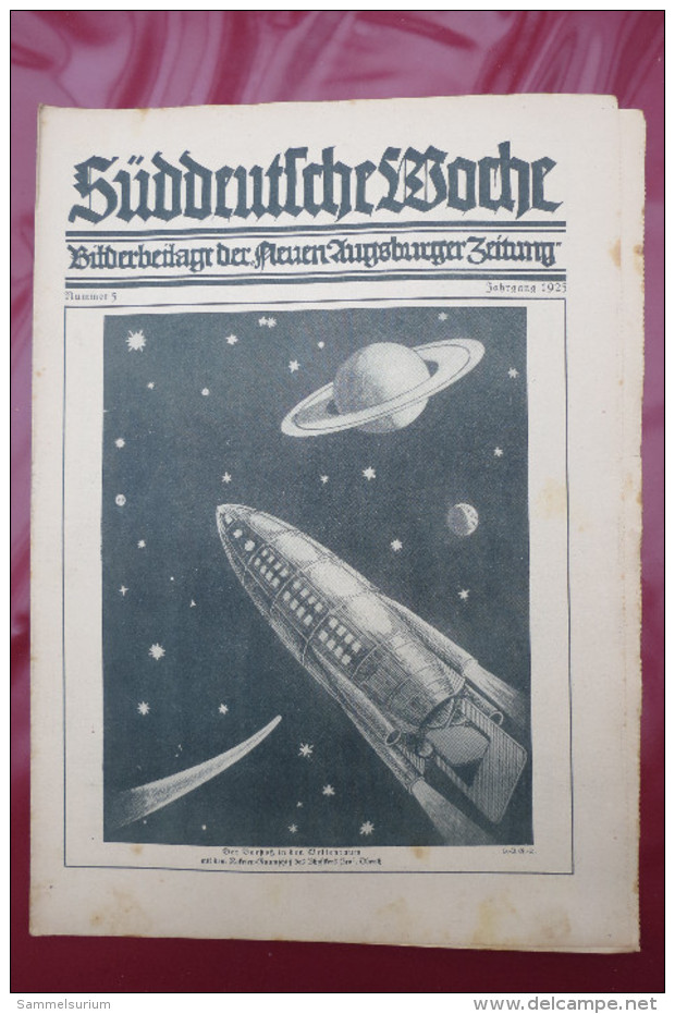 "Süddeutsche Woche" Bilderbeilage Der Neuen Augsburger Zeitung, Ausgaben 1/1925 - 52/1925 - Contemporary Politics