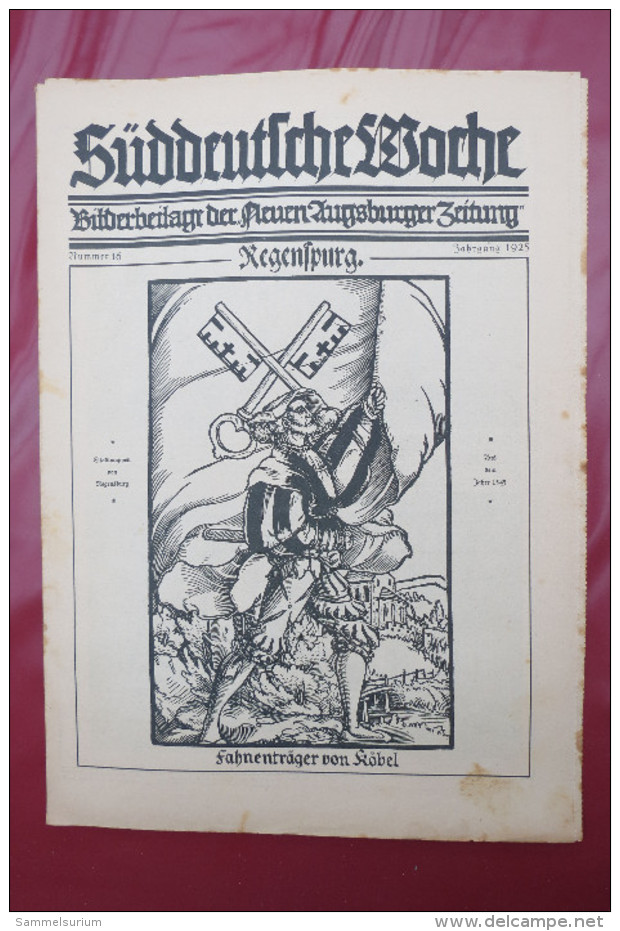 "Süddeutsche Woche" Bilderbeilage der Neuen Augsburger Zeitung, Ausgaben 1/1925 - 52/1925