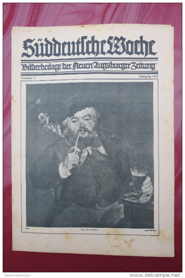 "Süddeutsche Woche" Bilderbeilage der Neuen Augsburger Zeitung, Ausgaben 1/1925 - 52/1925