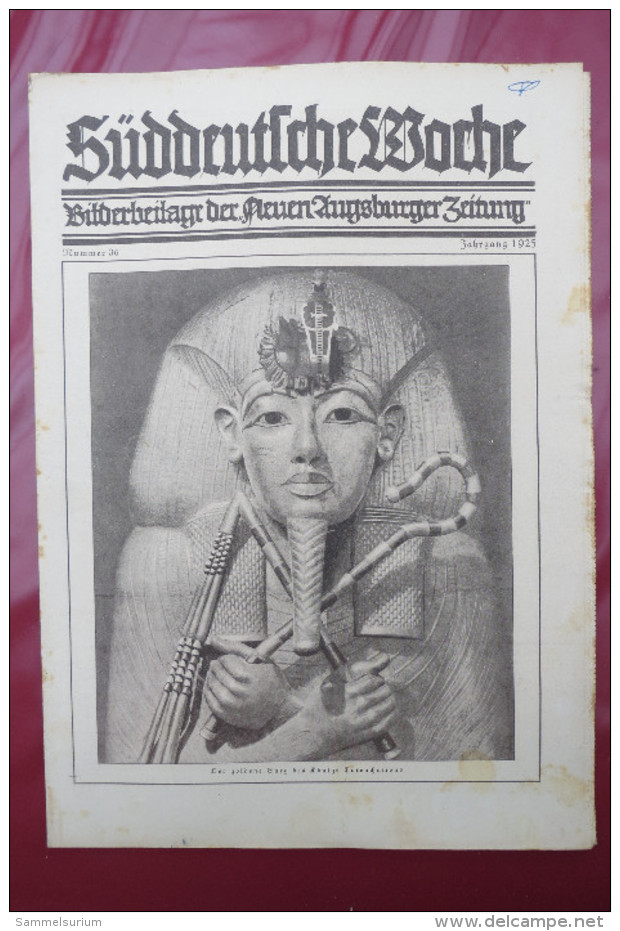 "Süddeutsche Woche" Bilderbeilage der Neuen Augsburger Zeitung, Ausgaben 1/1925 - 52/1925