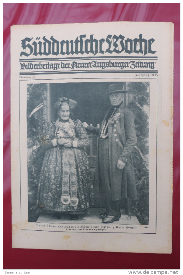 "Süddeutsche Woche" Bilderbeilage der Neuen Augsburger Zeitung, Ausgaben 1/1925 - 52/1925