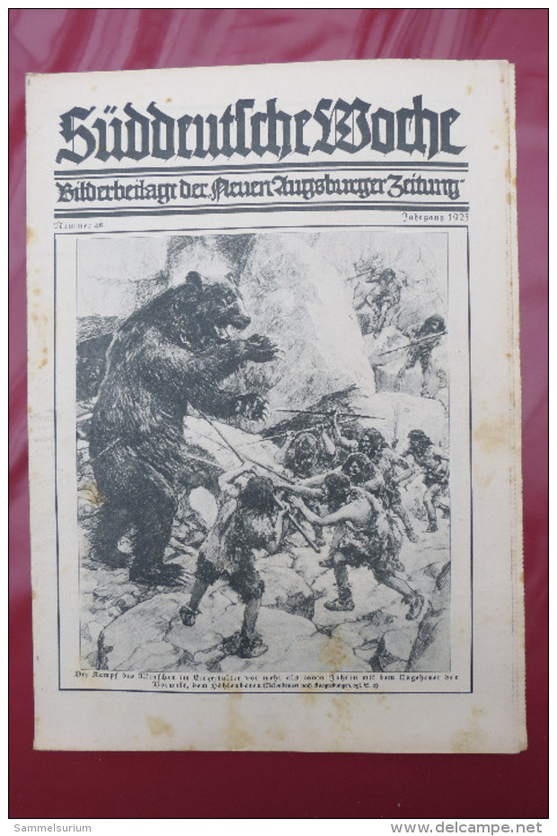 "Süddeutsche Woche" Bilderbeilage der Neuen Augsburger Zeitung, Ausgaben 1/1925 - 52/1925