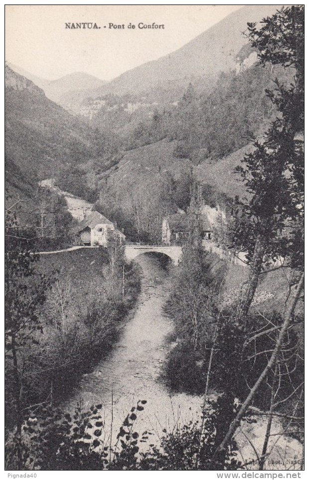 Cp , 01 , NANTUA , Pont De Confort - Nantua