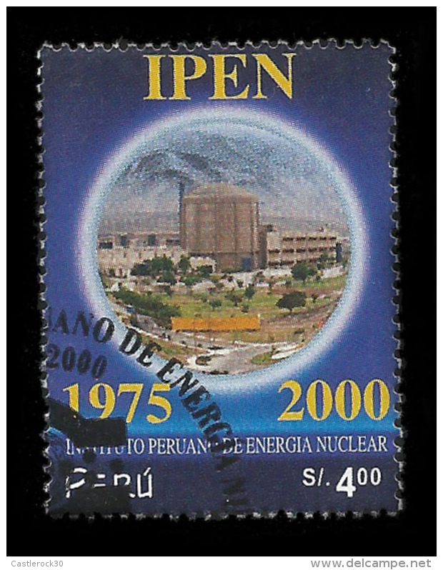 E)2000 PERU, NUCLEAR ENERGY INSTITUTE, IPEN, 1253 A572, MNH - Perú