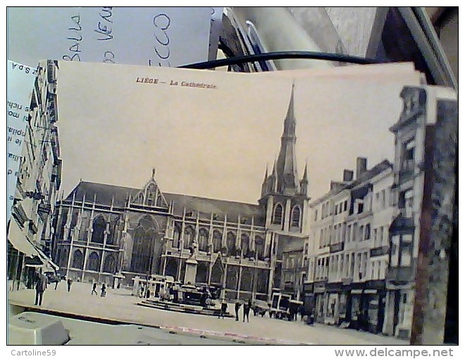 Belgium Belgique LIEGI LA CATHEDRALE   N1910  FM2467 - Liège