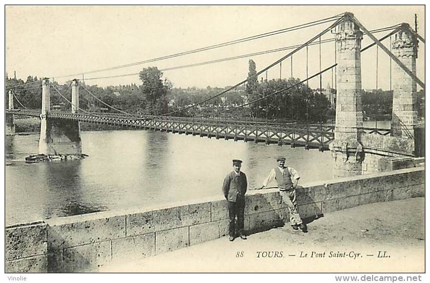 A-16 8318 : SAINT CYR SUR LOIRE   LA LOIRE LE PONT - Saint-Cyr-sur-Loire