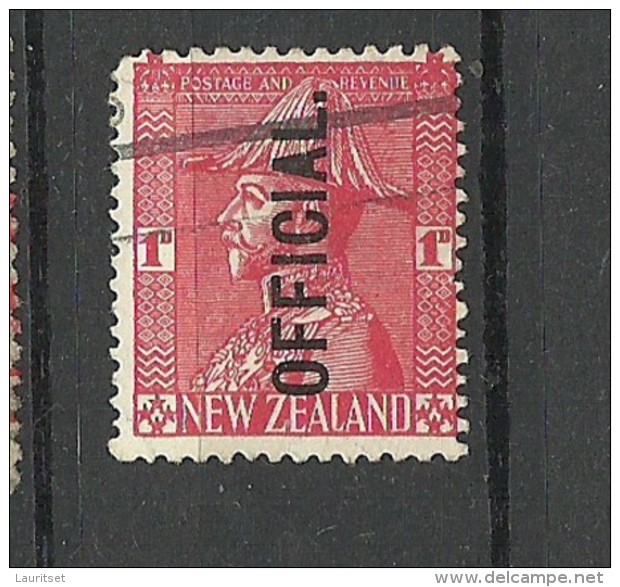 NEW ZEALAND 1927 Dienstmarke Michel 33 O - Service