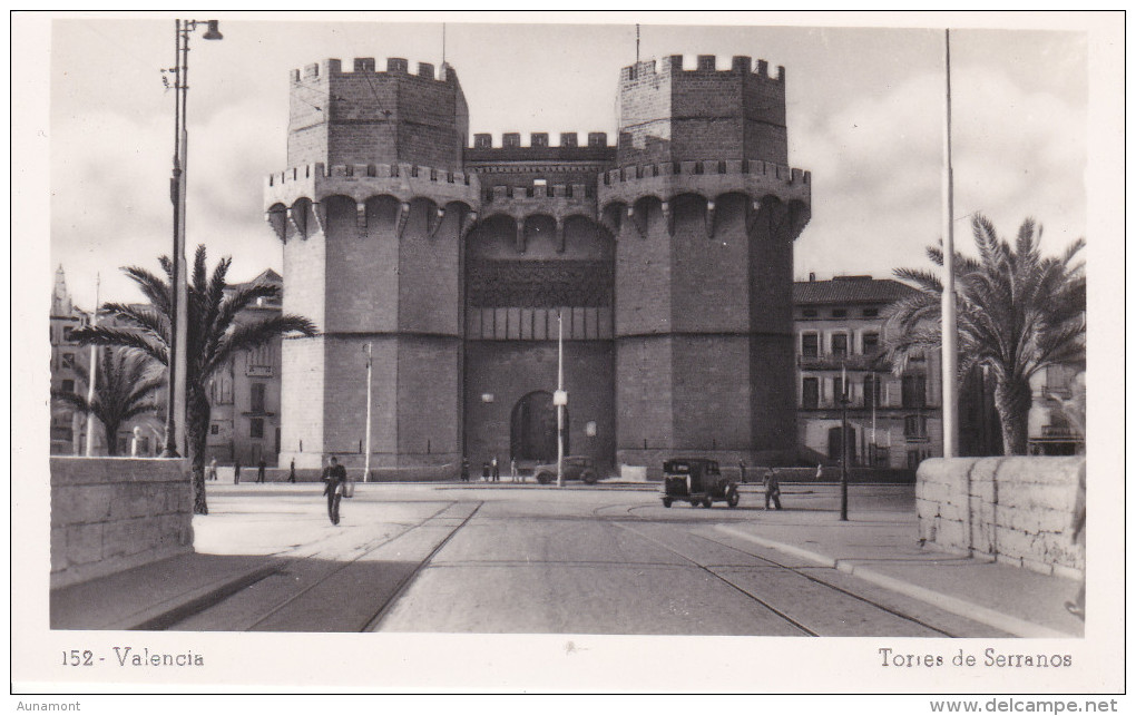 España--Valencia--Torre De Serranos-- - Castillos