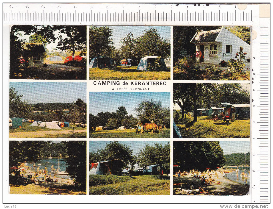 Le  CAMPING   De    KERANTEREC  -   La Forêt  Fouesnant  -   9  Vues - La Forêt-Fouesnant