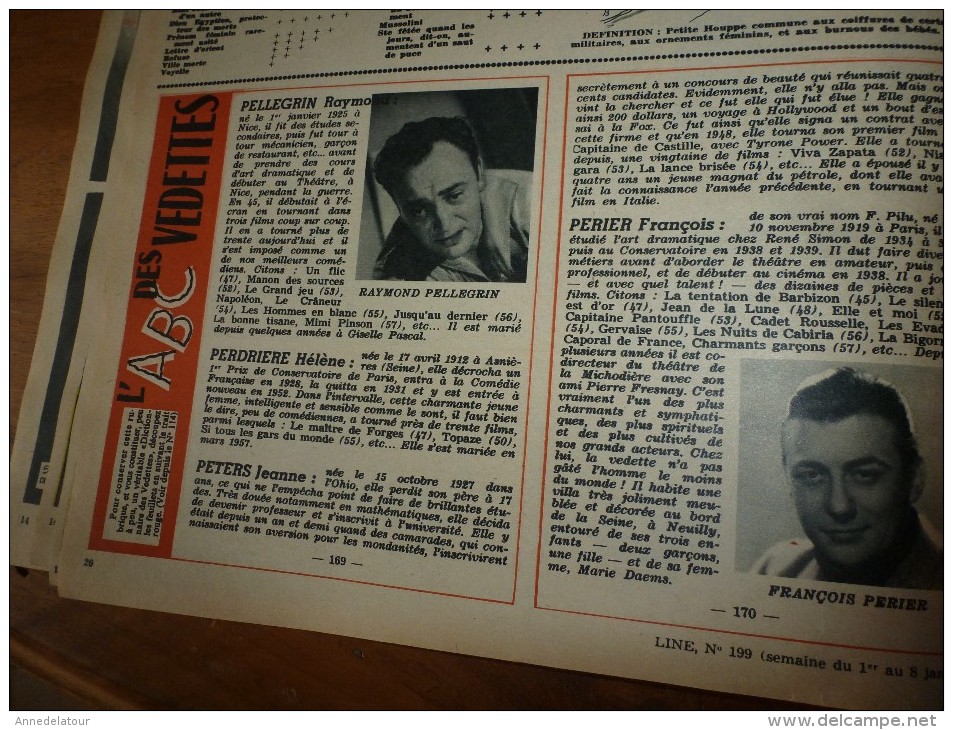 1960 LINE : L'âme des fleurs et la mise en flacon; Pitié pour le chien Smokey à London (GB) ; etc...