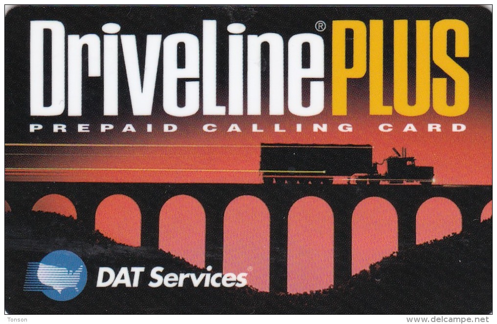 United States, PRE-US-1615, DriveLine Plus, Dat Services, 2 Scans. - [3] Magnetic Cards