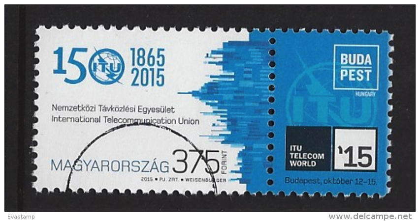 HUNGARY - 2015. SPECIMEN - 150 Years Of The International Telecommunication Union - ITU - Used Stamps