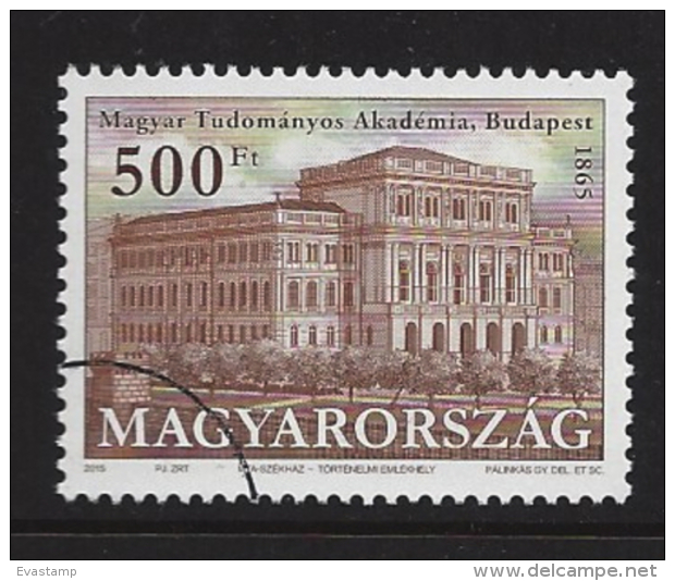 HUNGARY - 2015.  SPECIMEN - 150th Anniversary Of The Hungarian Academy Of Science - Oblitérés