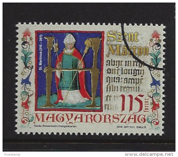 HUNGARY - 2016. SPECIMEN - Year Of Saint Martin/1700th Birth Anniversary - Oblitérés