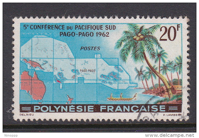 French Polynesia SG 22 1962 5th South Pacific Conference Used - Gebraucht