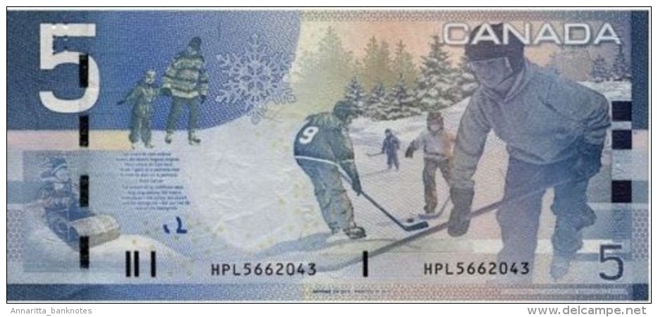 CANADA 5 DOLLARS 2006 (2008) P-101Ab UNC SIGN. JENKINS & CARNEY [CA366b] - Canada