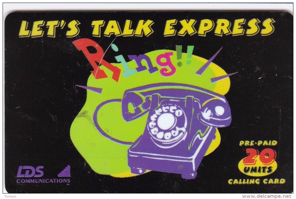 United States, LDS, Let's Talk Express, 2 Scans. - [3] Magnetkarten