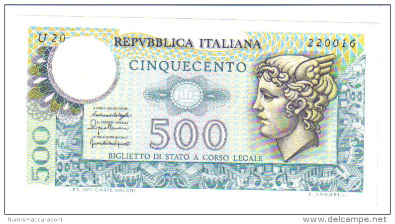 500 LIRE MERCURIO 1976 FDS LOTTO 1308 - 500 Lire