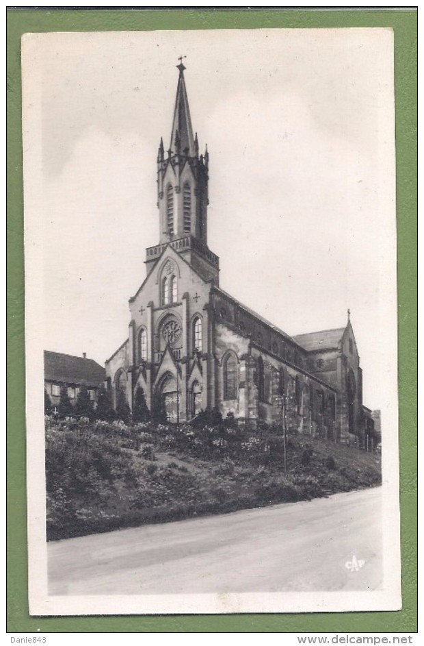 CPSM - MOSELLE - GOETZENBRUCK - L'EGLISE - Collection J. Zinsius Tabacs / 1 - Autres & Non Classés