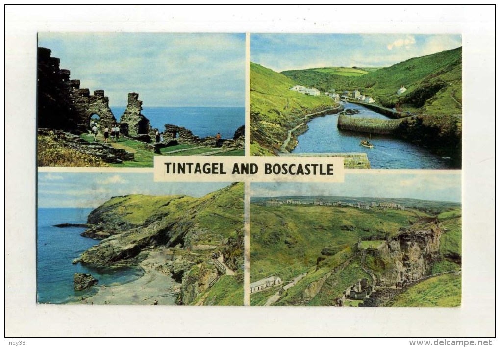 - ANGLETERRE . CORNWALL/SCILLY ISLES . TINTAGEL AND BOSCASTLE . - Scilly Isles