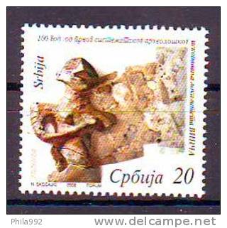 Serbia 2008 Y 100th Ann Of Archaeological Excavations In Vinca Mi No 233 MNH - Serbia