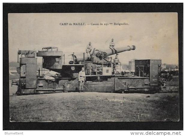 CPA Carte Ancienne Artillerie Artilleur Militaria Canon Guerre 14-18 Germany Circulé Train Blindé - Ausrüstung