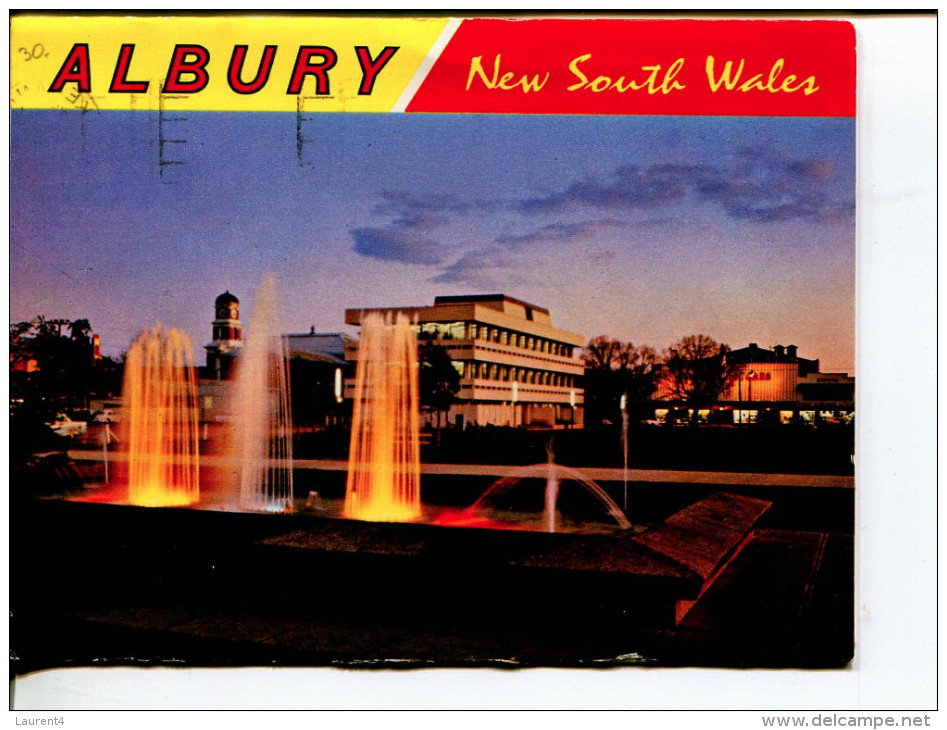 (Booklet 64) Australia - NSW - Older View Folder (written) - Albury - Albury