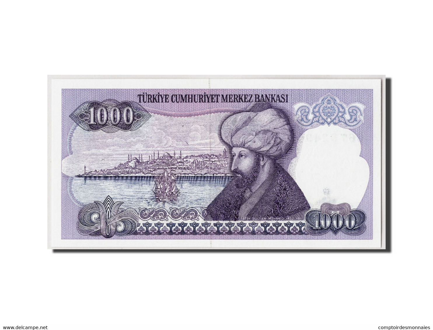 Billet, Turquie, 1000 Lira, L.1970 (1986), Undated, KM:196, NEUF - Turquie