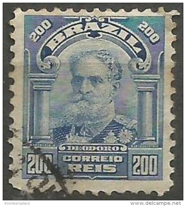 Brazil - 1906 Fonseca 200r Used  Sc 178 - Oblitérés