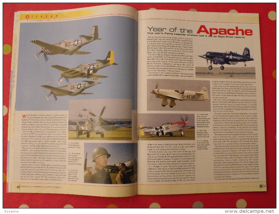 Fly past. en anglais.  septembre 2002 et juillet 2003. wildcat sabre heinkel luftwaffe flypast