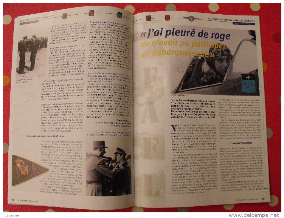 Air Actualités N0 552 (juin 2002). Numéro Spécial Forces Aériennes Française Libres - Flugzeuge