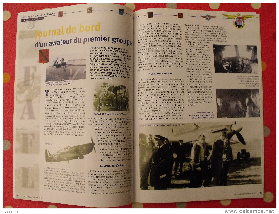 Air Actualités N0 552 (juin 2002). Numéro Spécial Forces Aériennes Française Libres - Flugzeuge