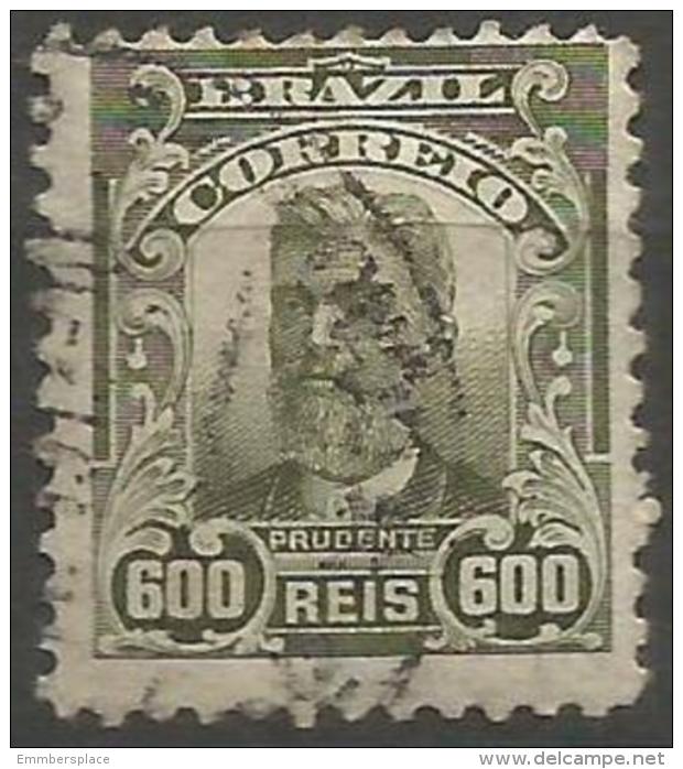 Brazil - 1906 De Moraes 600r Used  Sc 183 - Used Stamps