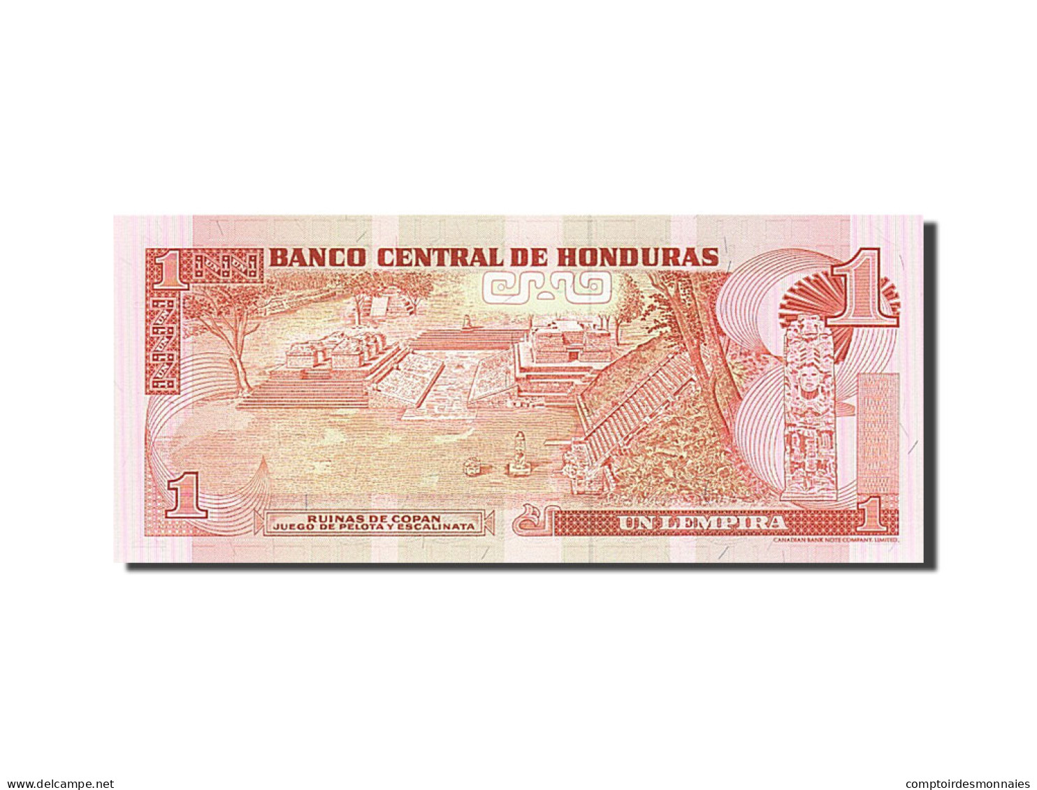 Billet, Honduras, 1 Lempira, 1992-1993, 1992-09-10, KM:71, NEUF - Honduras