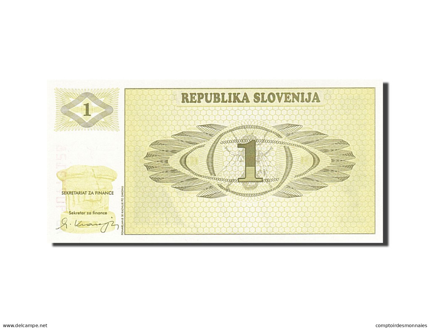 Billet, Slovénie, 1 (Tolar), 1990-1992, 1990, KM:1a, NEUF - Slowenien