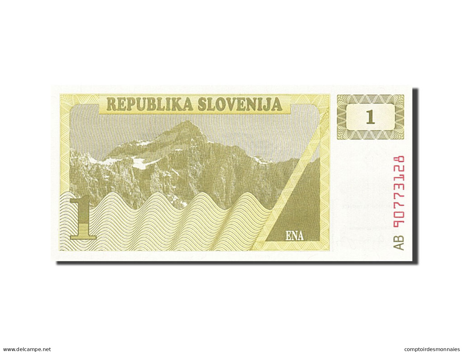 Billet, Slovénie, 1 (Tolar), 1990-1992, 1990, KM:1a, NEUF - Slovénie