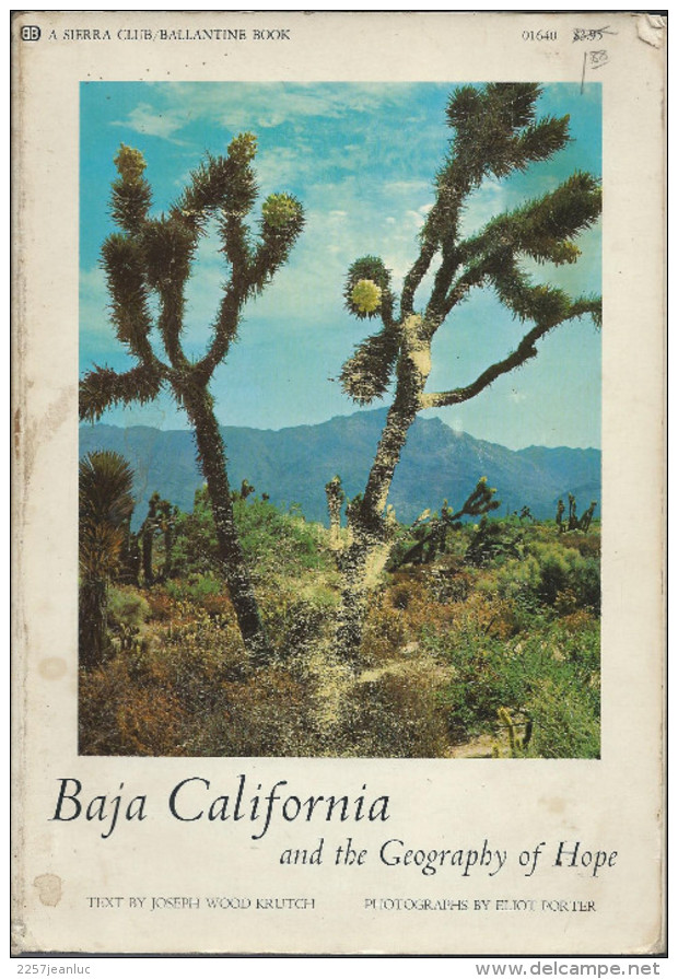 Baja California And The Geography Of Hope  Sierra Club San Francisco 1967 - Other & Unclassified