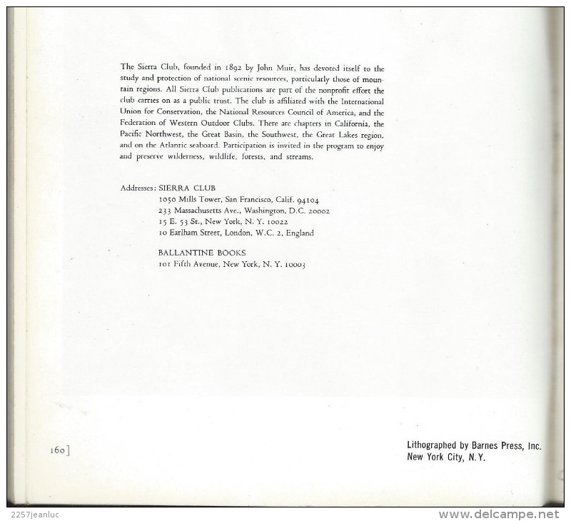 Baja California And The Geography Of Hope  Sierra Club San Francisco 1967 - Otros & Sin Clasificación