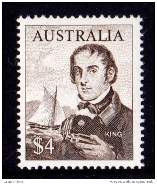 Australia 1966 Navigators $4 King MNH - Mint Stamps