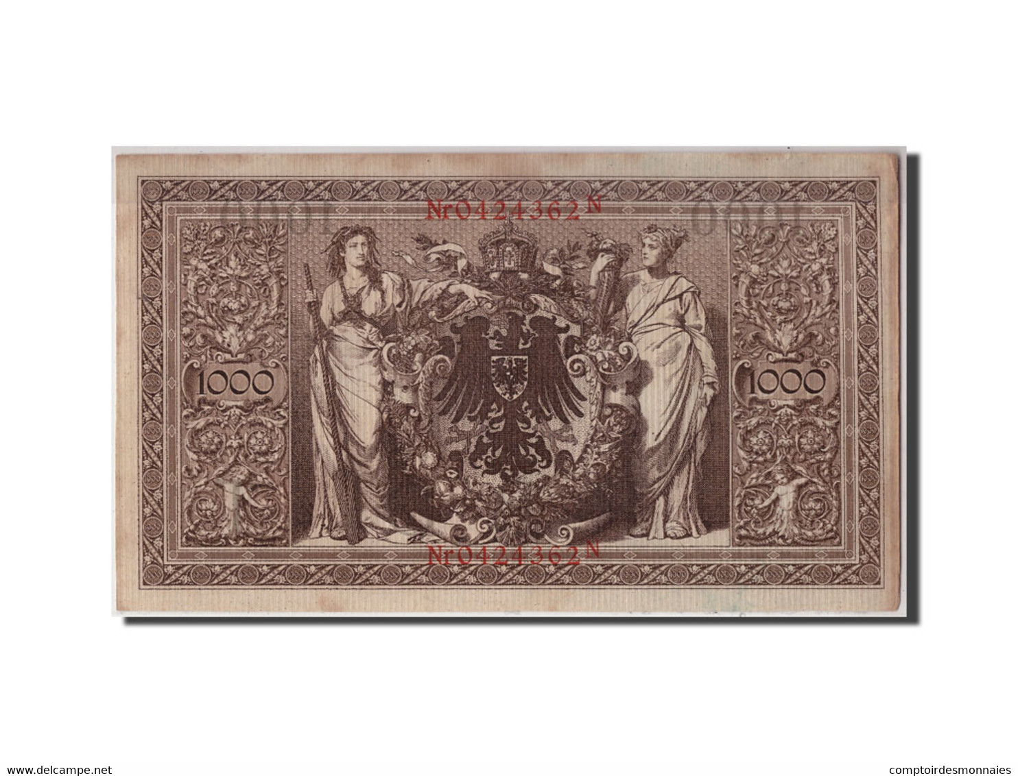 Billet, Allemagne, 1000 Mark, 1910, 1910-04-21, KM:44b, TTB+ - 1.000 Mark