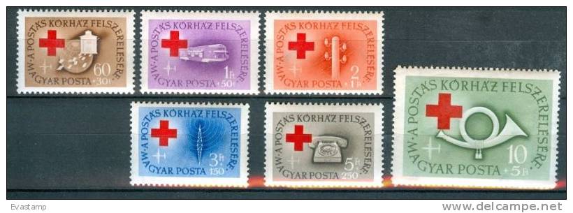 HUNGARY-1957.Postal Hospital Cpl.Set MNH!!! - Unused Stamps