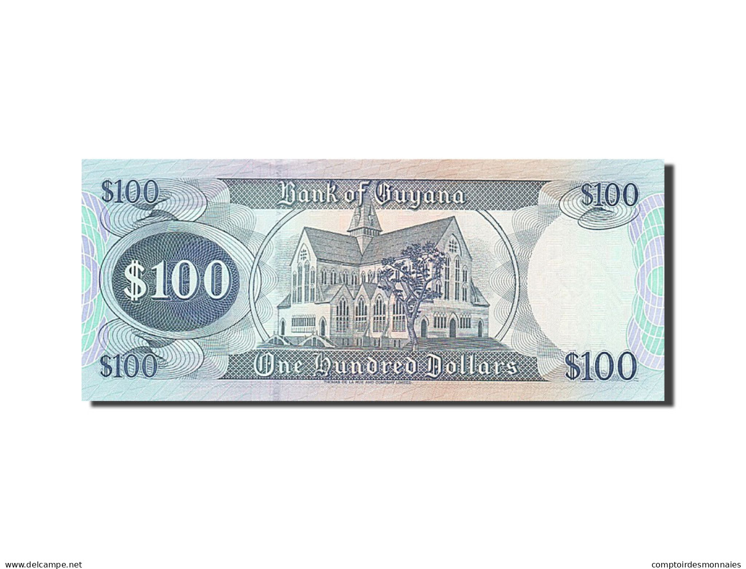 Billet, Guyana, 100 Dollars, 1996-1999, Undated (1999), KM:31, NEUF - Guyana
