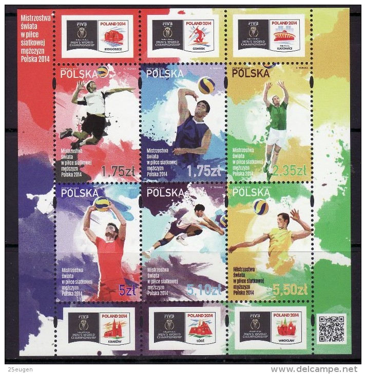 POLAND 2014 Michel No Bl 232 MNH - Ungebraucht