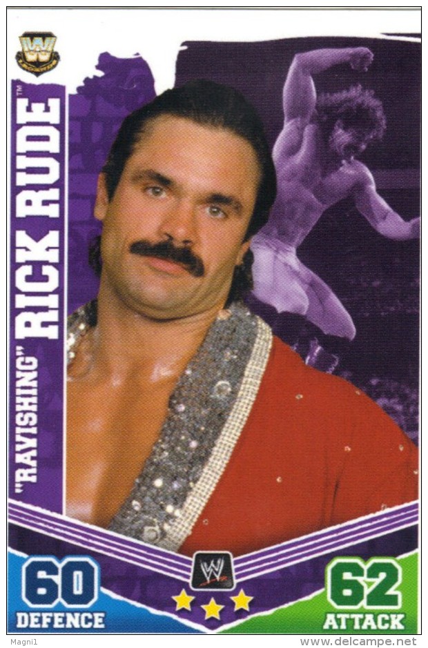 Slam Attax Mayhem - "Ravishing" RICK RUDE - Kampfsport